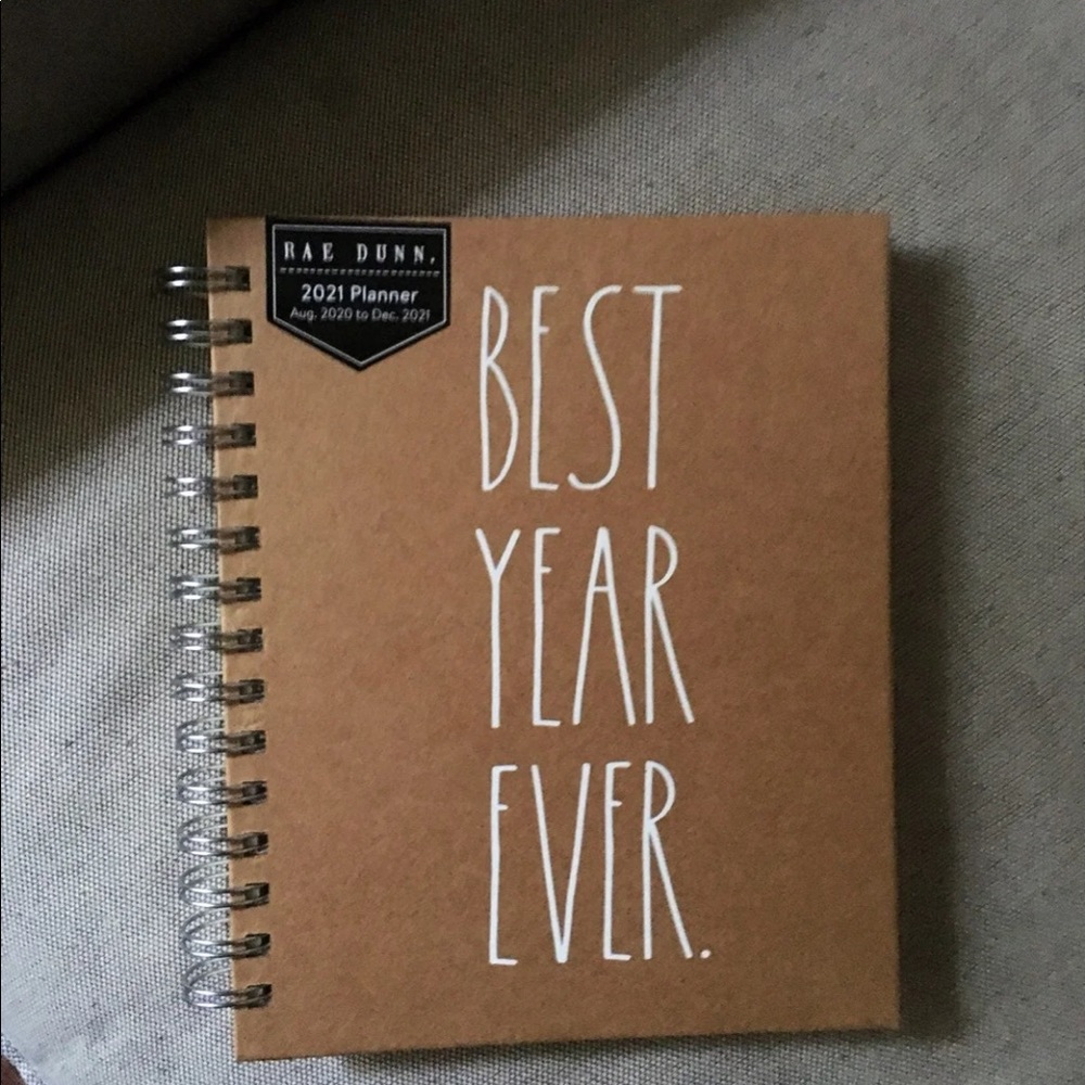 ** SOLD**Rae Dunn Best Year Ever 2021 Calendar. - Picture 1 of 3